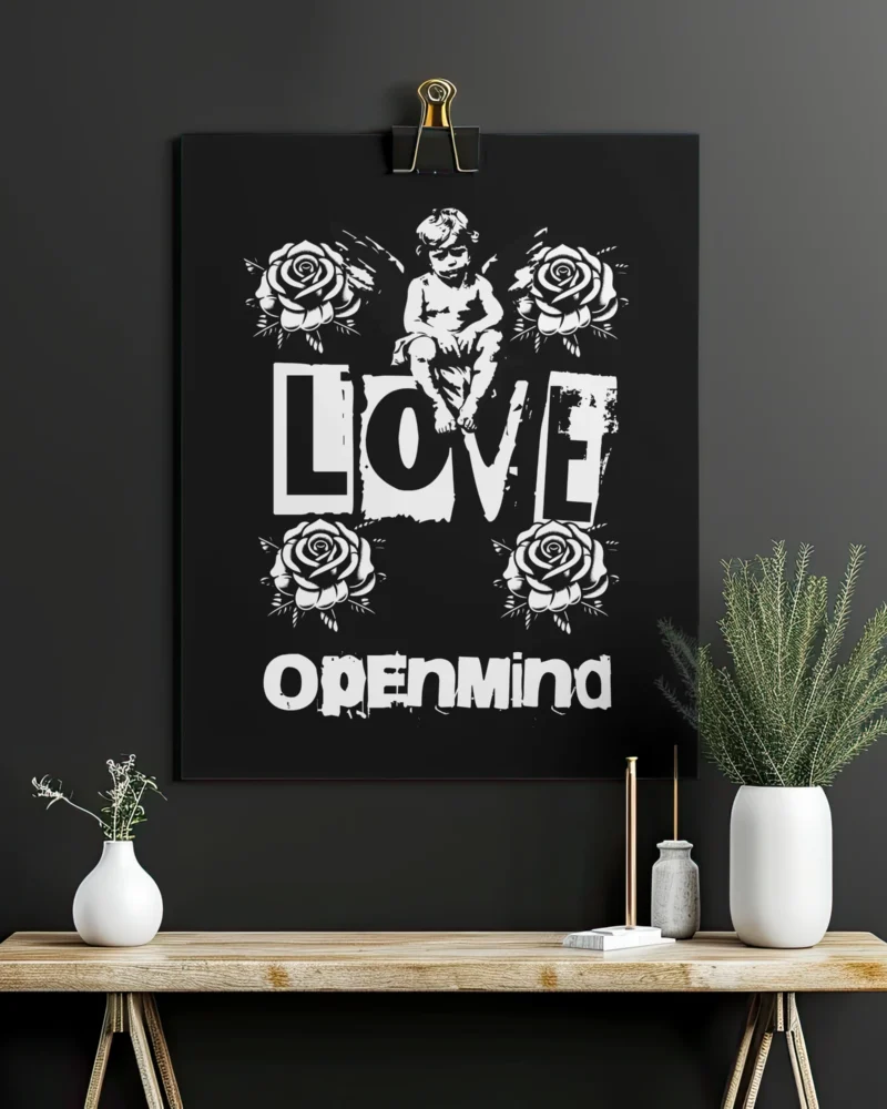 "meta_description": "Open Mind Poster: Premium soft paper for vibrant, clean aesthetics. Elevate your decor!",