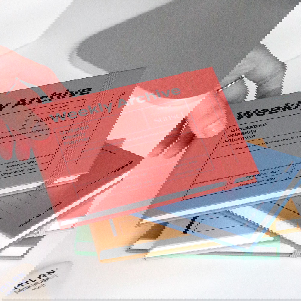 ICONIC Weekly Archive Planner (6 months) - Office Supplies - View 3