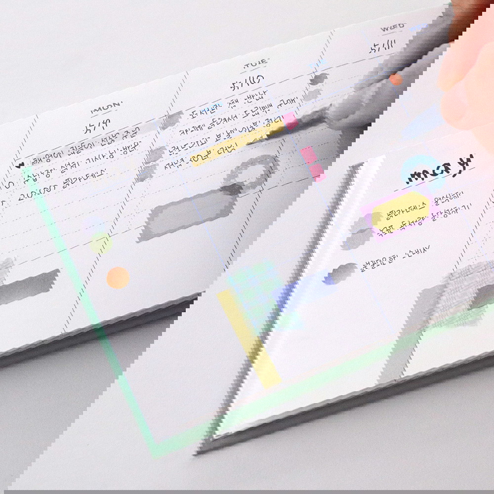 ICONIC Weekly Archive Planner (6 months) - Office Supplies - View 2